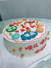 覓今生送老公男朋友網(wǎng)紅創(chuàng)意男士生日蛋糕同城配送當(dāng)天配送900g 8英寸 曬單實拍圖