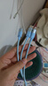 倍思 數據線(xiàn)三合一蘋(píng)果Type-c安卓手機充電器線(xiàn)一拖三 適用iPhone15/14/13小米華為p40車(chē)載電源線(xiàn)1.2米 曬單實(shí)拍圖