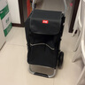 匠者折疊購物車便攜輕便鋁合金手拉車購物小拖車家用拉桿買菜車小拉車 黑色兩輪款鋁合金購物車升級款 曬單實拍圖