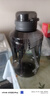 樂(lè )扣樂(lè )扣（LOCK&LOCK）小水庫大容量塑料運動(dòng)水杯戶(hù)外冷水壺刻度把手男女杯子1.6L灰色 曬單實(shí)拍圖