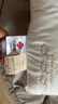 潔麗雅（Grace）駝絨蛋白中枕枕頭枕芯900g 45*70cm一對(duì)裝 曬單實(shí)拍圖