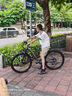 永久鋰電池助力電動(dòng)自行車(chē)禧瑪諾變速超長(cháng)續航山地車(chē)男女士雙碟剎單車(chē) F58-摩天灰-27.5寸10A油碟舒適版 曬單實(shí)拍圖