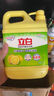 立白西柚小蘇打洗潔精食品用廚房清洗劑洗滌劑去果蔬農藥殘留家用 少量試用408g 曬單實(shí)拍圖