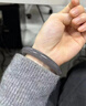 京鑒煙紫色新疆和田玉手鐲女玉鐲子貴妃鐲生日節(jié)日禮物送女友老婆媽媽 和田玉手鐲 51mm 曬單實(shí)拍圖