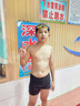 李寧（LI-NING）兒童大框泳鏡男童女童防水防霧游泳鏡專業(yè)高清潛水鏡5347藍黃 曬單實拍圖