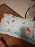 水星兒童（MERCURY Kids）幼兒園全棉抗菌對枕套(湖水綠/遠(yuǎn)古龍)30cm×50cm 嬰幼兒A類 曬單實拍圖