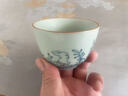 NEOEO 尼耳釉中彩新田園風(fēng)野菊兔主人杯陶瓷個(gè)人杯喝茶品茗杯單杯尼爾茶具 尼耳釉中彩個(gè)人杯N1319 曬單實(shí)拍圖