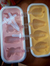 拜杰雪糕模具冰淇淋食品級硅膠兒童輔食冰棍冰糕冰棒冰激淋模具2件套 曬單實拍圖