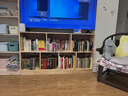 億貝思【送到家】實(shí)木書架落地書柜置物架學(xué)生矮柜子家用兒童收納格子柜 兩層/圓角 100長(zhǎng) 80高 深度24CM 曬單實(shí)拍圖