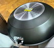 炊大皇 炒鍋不粘鍋 少油煙平底多用煎炒鍋36cm 電磁爐通用健康CKN4636BF 曬單實(shí)拍圖