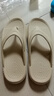 回力人字拖鞋男士休閑沙灘涼鞋外穿eva浴室拖鞋SDJ-0295 卡其  40-41 曬單實(shí)拍圖