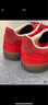 阿迪達(dá)斯（adidas）三葉草男女鞋GAZELLE INDOOR低幫休閑鞋IF1808紅白37 曬單實(shí)拍圖