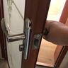 玥瑪不銹鋼浴室門鎖無(wú)鑰匙衛(wèi)生間門鎖洗手間門鎖把手多孔距可調(diào) 曬單實(shí)拍圖
