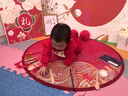 迪士尼（Disney）男女寶寶冬裝一歲過年嬰兒衣服周歲嬰幼兒衛(wèi)衣分體套裝洋氣秋冬紅 紅色套裝(平安喜樂 加絨款) 90 曬單實拍圖