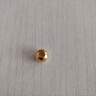 金小貅黃金轉(zhuǎn)運(yùn)珠足金999大金珠8mm頂珠散珠手串diy金珠子豆豆金送禮 1g,大金珠【多退少補(bǔ)】 曬單實(shí)拍圖