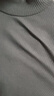 優(yōu)衣庫女裝羅紋高領(lǐng)T恤/長袖小高領(lǐng)內(nèi)搭25秋冬新款479588 09 黑色 M /160/84A 曬單實拍圖