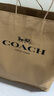 蔻馳（COACH）【品牌直供】女士LAUREL中號(hào)手提單肩斜挎包流浪包人造革 曬單實(shí)拍圖