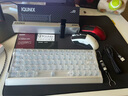 IQUNIX EV63旗艦磁軸鍵盤神秘X軸無畏契約電競游戲鋁廠客制化機(jī)械鍵盤 EV63 銀武士【神秘X軸Ultra】 曬單實(shí)拍圖