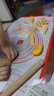 展藝鉑金硅膠揉面墊套裝 60*40揉面墊+搟面杖+切面刀搟面皮中秋月餅 曬單實(shí)拍圖