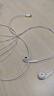 紐曼（Newmine）NM-LK06 typec耳機線(xiàn)控有線(xiàn)音樂(lè )手機數字耳機type-c版半入耳式音量調節增強版 白色 曬單實(shí)拍圖