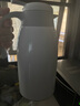 炊大皇 保溫壺 2.2L304不銹鋼內(nèi)膽熱水瓶家用保溫瓶暖水壺【優(yōu)雅白】 曬單實拍圖