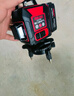 德力西電氣 DELIXI ELECTRIC紅外線水平儀高精度強(qiáng)光細(xì)線自動(dòng)調(diào)平綠光藍(lán)12線激光室外建筑戶外 綠光8線巨無霸雙電＋全套配件 曬單實(shí)拍圖