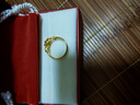 周生生黃金戒指 心花怒放足金素圈戒指開(kāi)口戒27942R計價(jià) 2.8克 曬單實(shí)拍圖