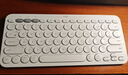 羅技（Logitech）時(shí)尚系列 K380 鍵盤(pán) 藍牙辦公鍵盤(pán) 無(wú)線(xiàn)鍵盤(pán) 女友 便攜超薄鍵盤(pán) 筆記本鍵盤(pán) 芍藥白 曬單實(shí)拍圖