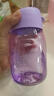 特百惠（Tupperware）嘟嘟企鵝350ML男女學生兒童可愛塑料水杯子七夕情人節(jié)禮物 冰沙紫 曬單實拍圖