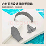 天騎頭盔 電動(dòng)車(chē)3c認證新國標A類(lèi)電瓶車(chē)半盔男女士夏季安全帽四季通用 米白色 米白-防曬茶鏡  曬單實(shí)拍圖