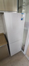 美的（Midea）白色雙開門兩門小戶型客廳家用電冰箱租房宿舍低音節(jié)能低噪可冷藏冷凍不占地MR-190E 曬單實拍圖