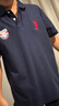 U.S. POLO ASSN.polo衫男美式潮流寬松萊賽爾涼感短袖t恤男輕商務(wù)上衣男裝 曬單實(shí)拍圖