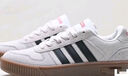 adidas「小鋸齒」D-PAD CLASSIC休閑美高風(fēng)復(fù)古籃球板鞋阿迪達(dá)斯 淺灰/黑色/淺猩紅   38 曬單實(shí)拍圖