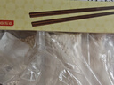 京東京造 筷子 家用食品級餐具實(shí)木防滑雞翅木原木【無漆無蠟】10雙裝 曬單實(shí)拍圖
