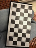 國際跳棋100格磁性折疊棋盤(pán)黑白色西洋棋子學(xué)生兒童成人親子益智 帶磁 【盤(pán)29】磁性國際跳棋 曬單實(shí)拍圖