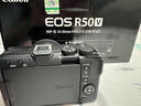 佳能（Canon）EOS R50 V黑色14-30套機(jī) vlog創(chuàng)意視頻機(jī) 曬單實(shí)拍圖