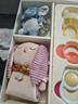 babycare新生兒禮物嬰兒童趣安撫禮盒-搖鈴立體尾巴布書(shū)安撫玩偶節日禮物 曬單實(shí)拍圖