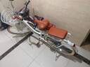 飛鴿（FLYING PIGEON）兒童自行車7-12歲自行車兒童單車小孩自行車成人通勤車自行車學(xué)生 標配珍珠白|單速|(zhì)輻條輪+禮包 26寸適合160-185cm 曬單實拍圖