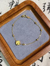 中國(guó)黃金（CHINA GOLD）四葉草黃金手鏈女足金轉(zhuǎn)運(yùn)珠手串七夕情人節(jié)禮物送女友老婆生日 京速達(dá)-足金四葉草+18K金手鏈 曬單實(shí)拍圖