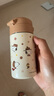 史努比（SNOOPY）保溫杯小容量316不銹鋼迷你吸管口袋杯學(xué)生男女士小巧便攜水杯子 曬單實(shí)拍圖