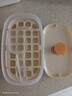 按壓冰塊模具食品級(jí)制冰盒家用神器制冰盒大號(hào)冰格易脫冰 卡其色 單層28格 曬單實(shí)拍圖