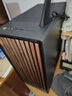 分形工藝（Fractal Design）North機箱中塔風(fēng)冷支持ATX自帶雙14cm風(fēng)扇360水冷胡桃木前面板 North 木炭黑 鋼化玻璃版（深色） 曬單實(shí)拍圖