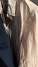 無(wú)印良品（MUJI）女式 漢麻水洗襯衫領(lǐng)長(zhǎng)袖襯衫女士襯衣外套外衣 25年夏季女裝上衣 淺粉紅色 L （165/88A） 曬單實(shí)拍圖
