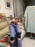 水孩兒（SOUHAIT）【極寒系列】童裝男童女童長(cháng)款羽絨服冬季兒童三防厚外套 霧藍紫 150 -充絨量212g 曬單實(shí)拍圖