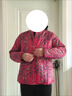 麥婭洛 老奶奶輕便短款羽絨服老年人冬裝女媽媽棉衣內(nèi)膽奶奶秋冬輕薄小 18綠色小花 XL(建議80-100斤) 曬單實(shí)拍圖