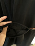 VETEMENTS發(fā)泡印花工藝2025新款寬松垂感高端休閑闊腿褲針織直筒長褲男女士 白堊色 S 曬單實拍圖
