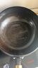 京嚴(yán)正宗古法大肚鐵鍋家用炒鍋無(wú)涂層不粘炒菜鍋電磁爐燃?xì)馔ㄓ靡验_(kāi)鍋 【三次開(kāi)鍋發(fā)貨】適用3-8人 28cm 【山東老字號(hào)鐵鍋技術(shù)｜百年傳承】 曬單實(shí)拍圖