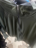 蕉京防曬衣女夏季防紫外線防曬服戶外騎車冰絲涼感透氣寬松外套防曬衫 黑膠帽檐款（遠山灰）【UPF50+】 均碼 【80-160斤】 曬單實拍圖