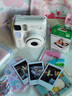 INSTAX富士instax立拍立得 一次成像相機(jī) miniSE（mini7+升級(jí)款）白色 曬單實(shí)拍圖
