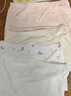 頂瓜瓜兒童內(nèi)褲女童10A抑菌95棉女寶寶發(fā)育期平角褲小女孩短褲不夾pp 曬單實拍圖